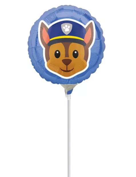 Photo du produit Petit ballon aluminium Chase Pat'Patrouille Emoji 23 cm