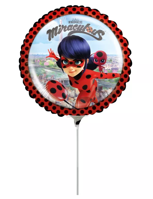 Photo du produit Petit ballon aluminium Ladybug 23 cm