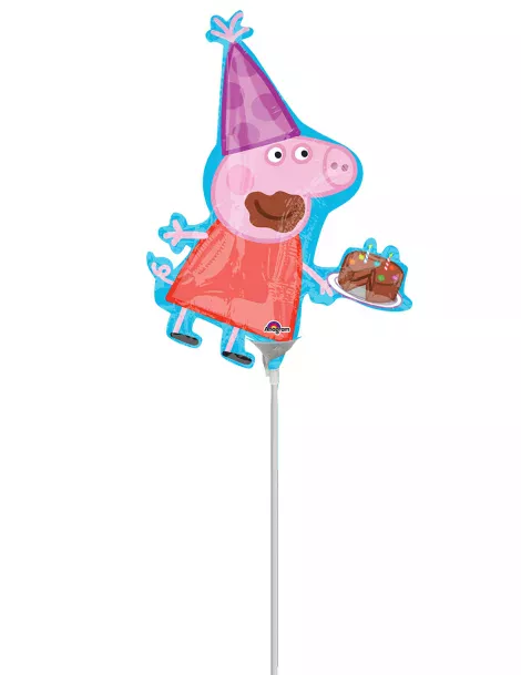 Photo du produit Petit Ballon aluminium Peppa Pig 25 X 33 cm