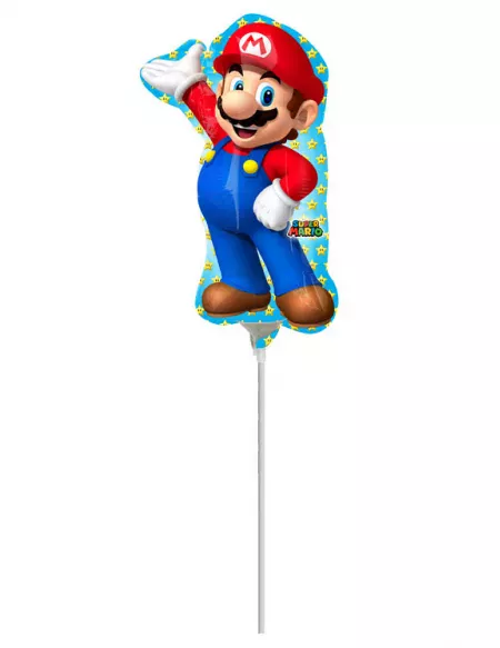 Photo du produit Petit Ballon aluminium Super Mario 20 X 30 cm