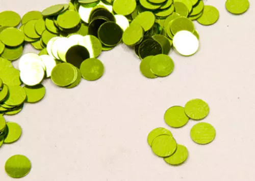 Photo du produit Confettis de table ronds verts