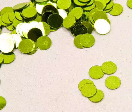 Photo du produit Confettis de table ronds verts