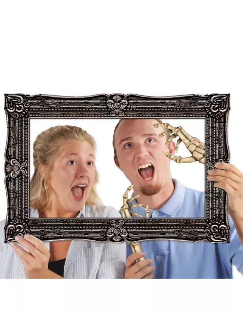 Photo du produit Kit photobooth avec cadre Halloween 39 x 60 cm
