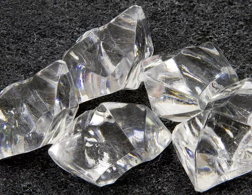 Photo du produit Pierres effet cristal transparentes 100 gr