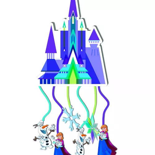 Photo du produit Piñata La Reine des Neiges Frozen 29 cm
