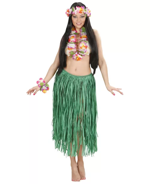 Photo du produit Set hawaï à fleurs adulte