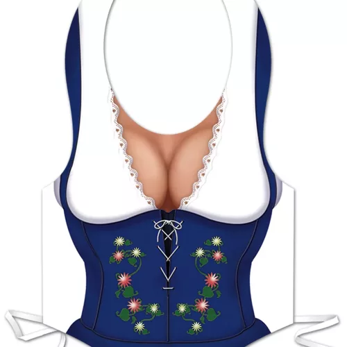 Photo du produit Tablier plastique femme bavaroise Oktoberfest