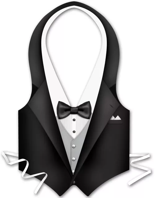 Photo du produit Tablier plastique homme serveur