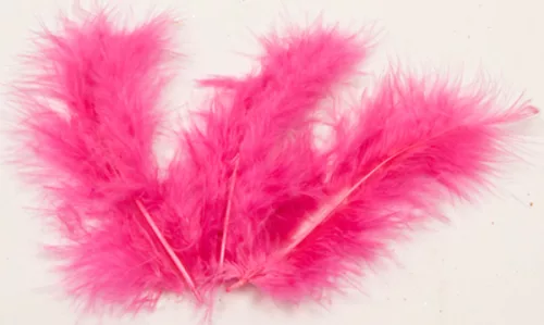 Photo du produit 20 Plumes de décoration fuchsia
