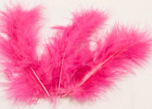 Photo du produit 20 Plumes de décoration fuchsia