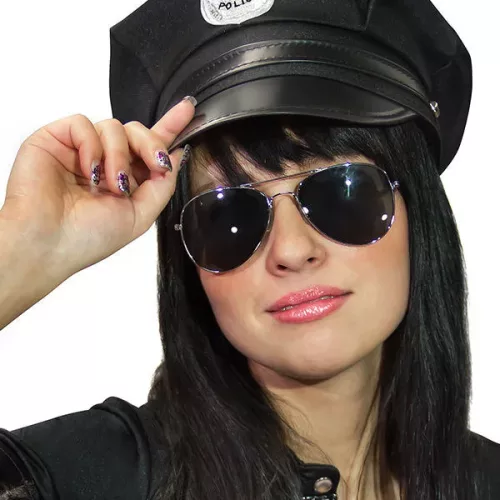 Photo du produit Casquette police noire