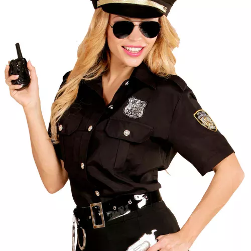 Photo du produit Déguisement policière noire femme