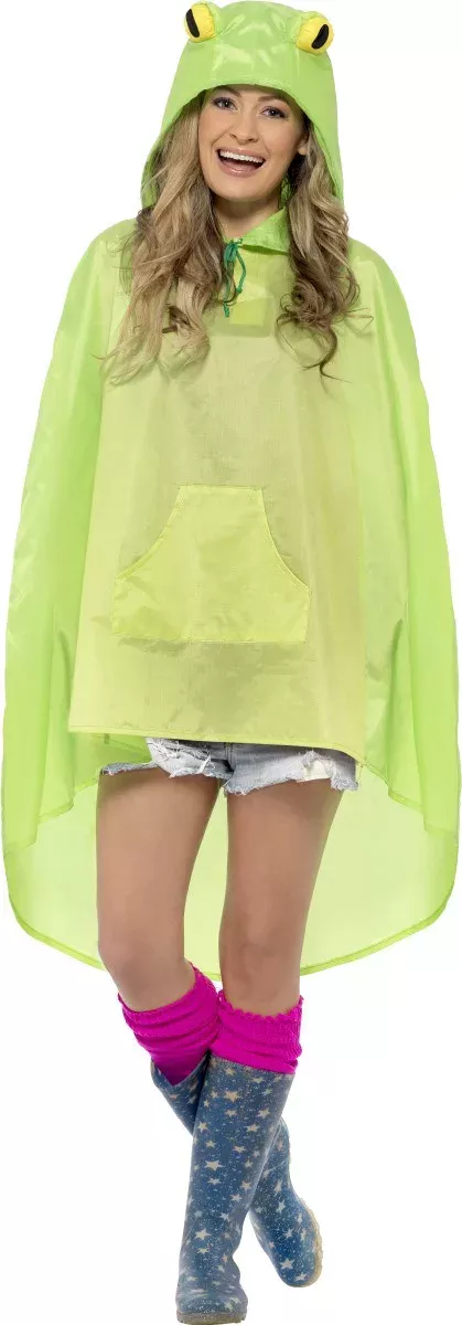 Photo du produit Poncho grenouille adulte