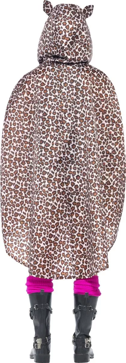 Photo du produit Poncho léopard adulte