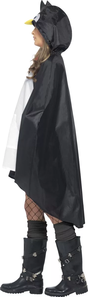Photo du produit Poncho pingouin adulte