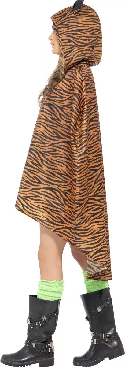 Photo du produit Poncho tigre adulte