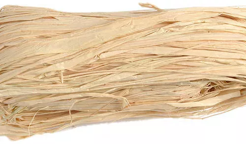 Photo du produit Pelote de raphia naturel 50g 80 cm