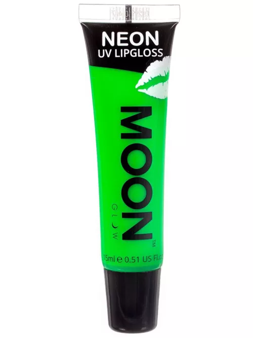 Photo du produit Rouge à lèvres vert fluo UV senteur pomme 15 ml Moonglow ©