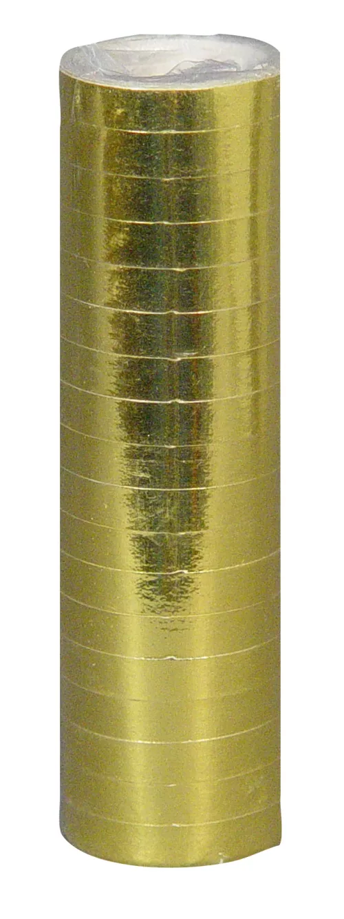 Photo du produit Rouleau de serpentins or