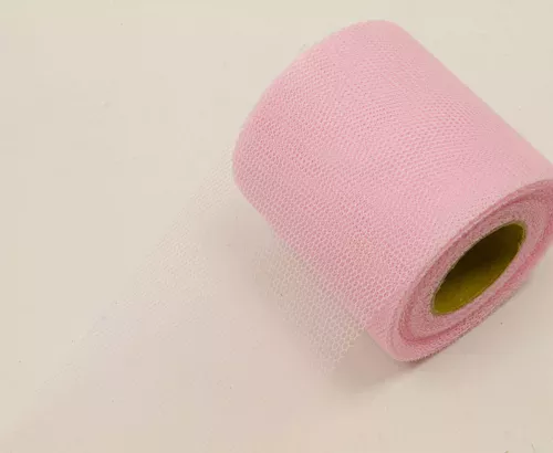 Photo du produit Rouleau de tulle rose 20 mètres