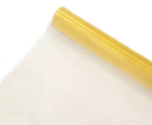 Photo du produit Chemin de table organza brillant doré 5 m