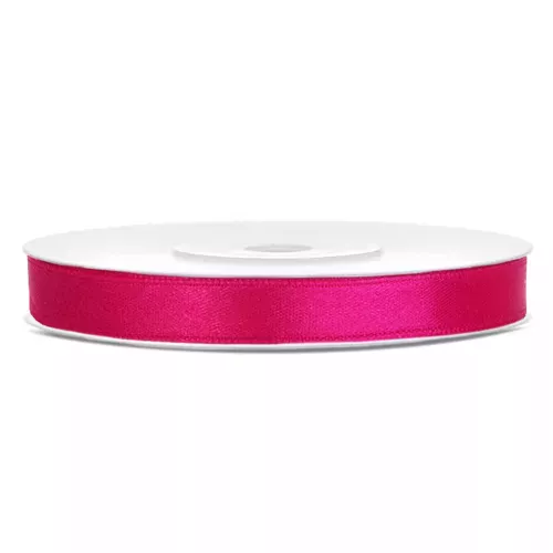 Photo du produit Ruban satin fuchsia 25m