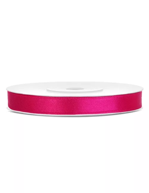 Photo du produit Ruban satin fuchsia 25m