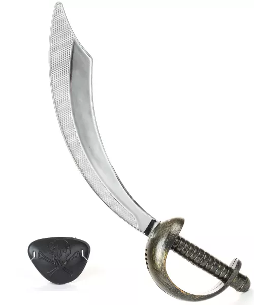 Photo du produit Sabre et cache ?il de pirate en plastique