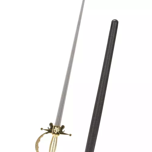 Photo du produit Sabre républicaine manche doré en plastique adulte 66 cm