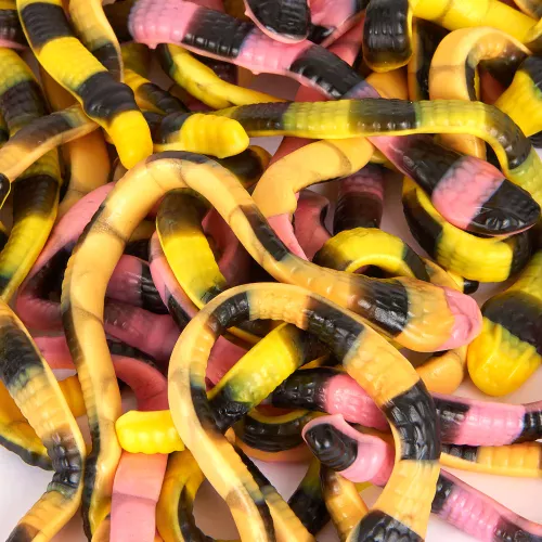 Photo du produit Sachet bonbons serpents Pit le python 1 kg