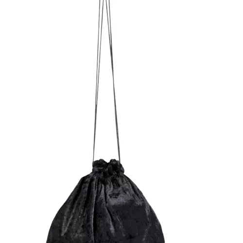 Photo du produit Sacoche velours noir 27 cm