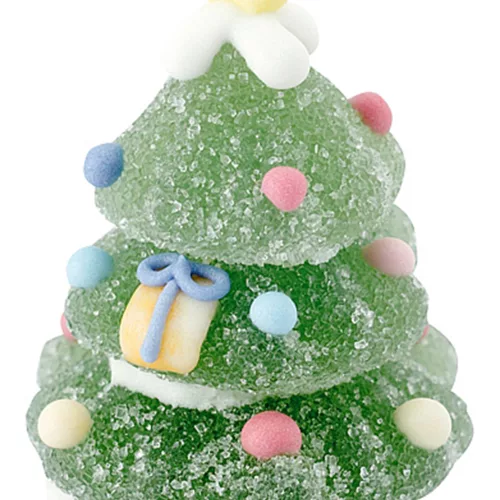 Photo du produit Sapin de Noël en sucre et gélatine