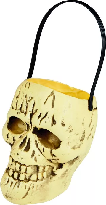 Photo du produit Seau bonbons tête de mort Halloween