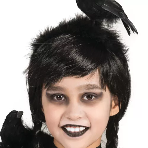 Photo du produit Serre-tête corbeau adulte et enfant