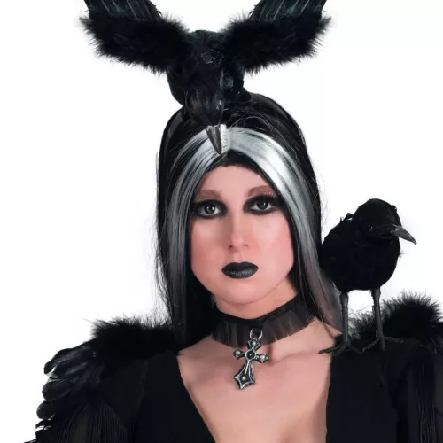 Photo du produit Serre-tête corbeau déployé adulte