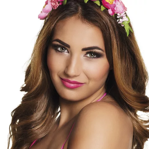 Photo du produit Serre-tête fleurs du lotus adulte
