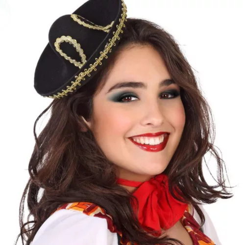 Photo du produit Serre-tête mini chapeau mexicain