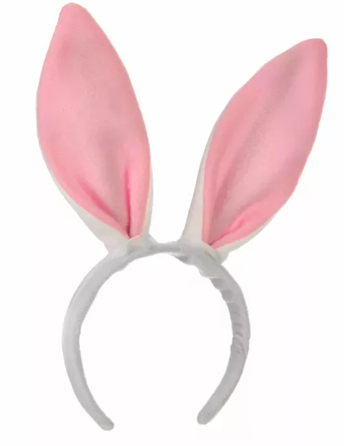 Photo du produit Serre-tête oreilles roses de lapin enfant