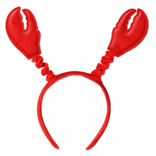 Photo du produit Serre-tête Pinces de Crabe rouge