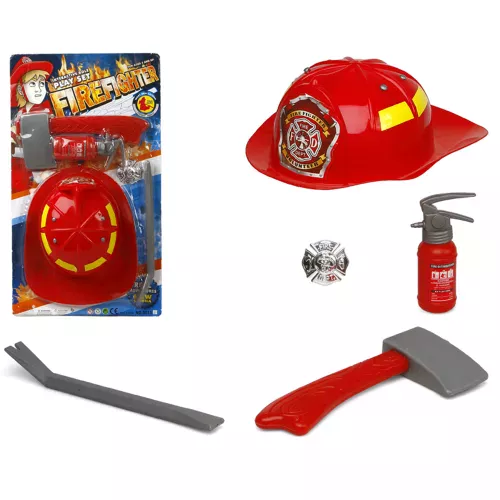 Photo du produit Set pompier en plastique pour enfant