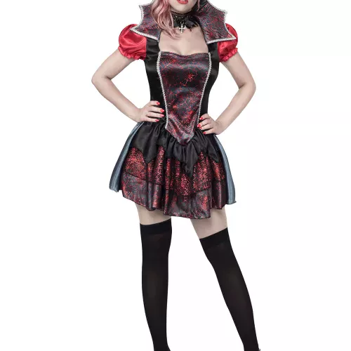 Photo du produit Déguisement de vampire araignée pour femme