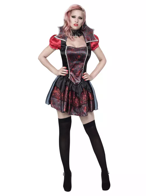 Photo du produit Déguisement de vampire araignée pour femme