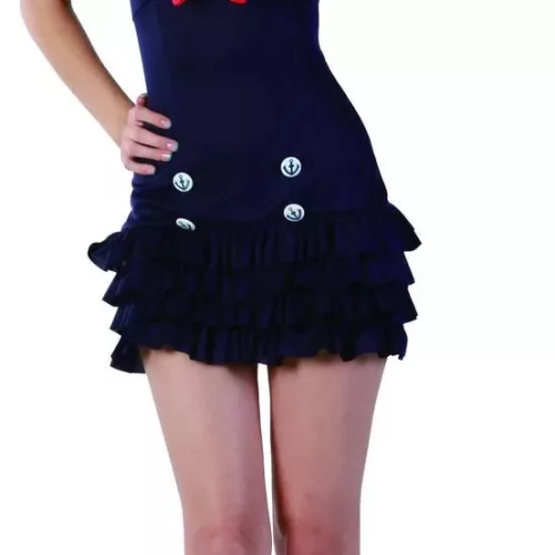 Photo du produit Déguisement marin sexy col V femme