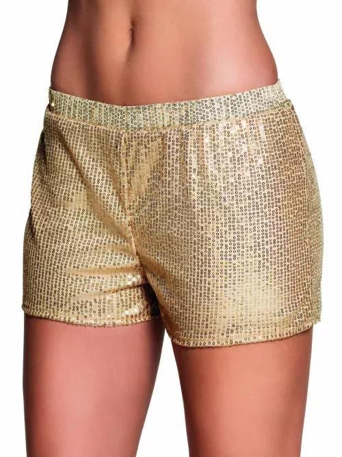 Photo du produit Shorty à sequins or femme