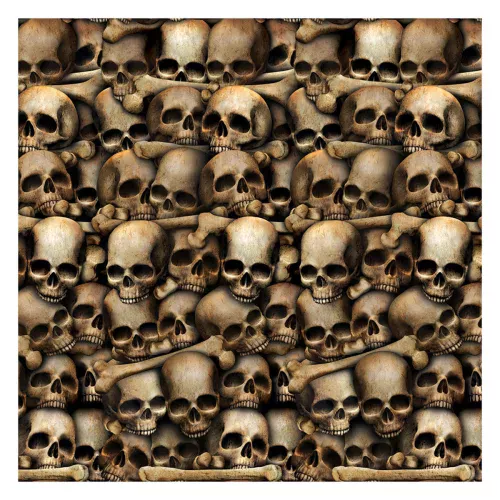Photo du produit Décoration murale catacombes squelettes 1,2 x 9,1 m