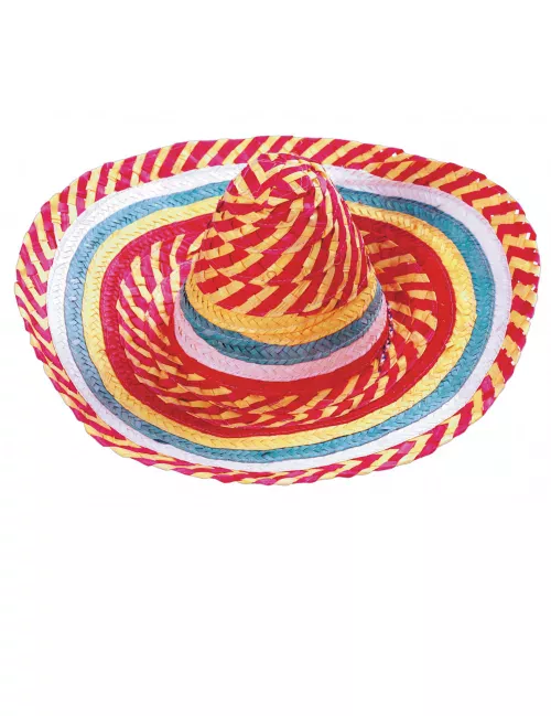 Photo du produit Sombrero Mexicain tutti frutti adulte