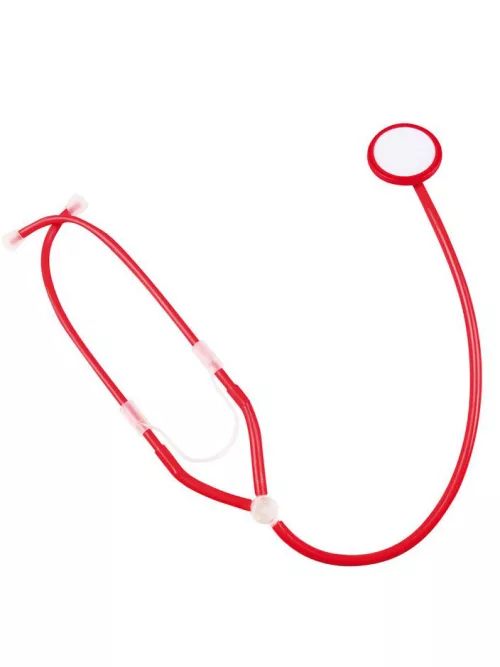 Photo du produit Stéthoscope infirmière rouge adulte