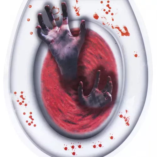 Photo du produit Sticker pour WC mains vivantes 28 x 32 cm