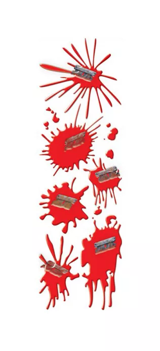 Photo du produit Stickers taches de sang
