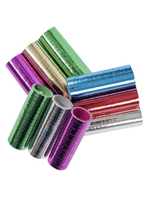 Photo du produit 3 Serpentins métallisés colorés